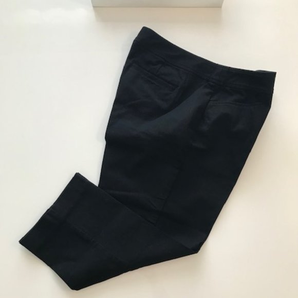 CHAPS | Petite Black Cotton Capris NWOT - Picture 1 of 13
